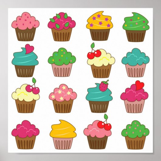 Lotsa Cupcakes Poster (Vorne)