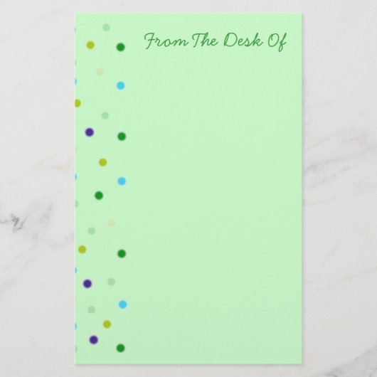 Lotsa Dots Briefpapier (Vorderseite)