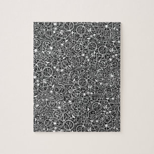 Lotsa Fahrräder - das heikle Puzzle des Radfahrer