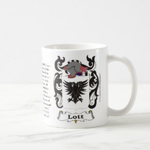 Lott, die Geschichte, die Bedeutung und das Wappen Kaffeetasse