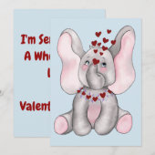 lotta Liebe Valentine Feiertagskarte (Vorne/Hinten)