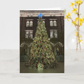 Lotte New York Palace Christmas Tree (2025) - Karte (Gelbe Blume)