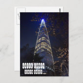 Lotte World Tower in Seoul, Südkorea Postkarte (Vorne/Hinten)
