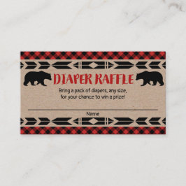 Lotterie für Kleinkinder Begleitkarte