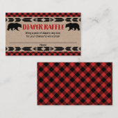 Lotterie für Kleinkinder Begleitkarte (Vorne/Hinten)