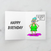 Lotterie Geburtstagskarte Karte (Innenseite)