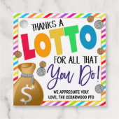 Lotterie-Geschenkmarke Geschenkanhänger (Vorderseite)