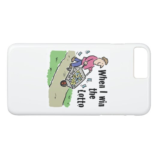 Lotterie gewinnender Designmann mit Barrow Case-Mate iPhone Hülle (Rückseite (Horizontal))