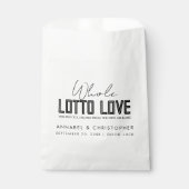 Lotterie-Tickets für Lotterien-Lieben Geschenktütchen (Vorderseite)