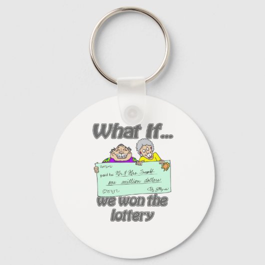 Lotteriegewinner Schlüsselanhänger (Vorderseite)