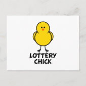 Lottery Chick Postkarte (Vorderseite)
