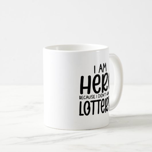 Lottery Dream Kaffeetasse (VorderseiteRechts)