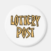 Lottery Post Magnet (Vorne)