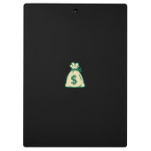 Lottery Scratch Ticket LOTTO Spaß Klemmbrett (Rückseite)