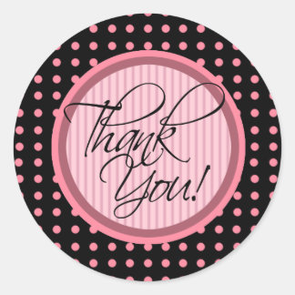 Lotti Dotti - Vielen Dank Sticker (Baby Pink)
