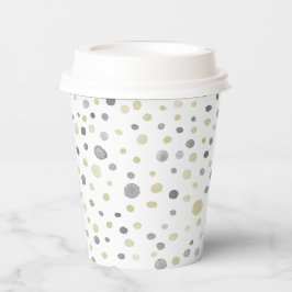 Lottie Confetti Wasserfarbe Dots Paper Cup Pappbecher