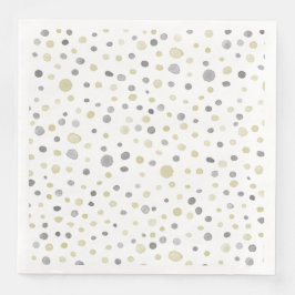 Lottie Confetti Wasserfarbe Dots Papier Napkin Serviette