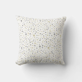 Lottie Confetti Wasserfarbe Dots Throw Kissen