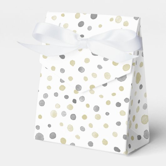 Lottie Confetti Watercolor Dots Gefälligkeitsbox Geschenkschachtel (Vorderseite)