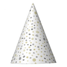 Lottie Confetti Watercolor Dots Party Hat Partyhütchen