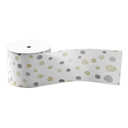 Lottie Confetti Watercolor Dots Ribbon Ripsband (Spule)