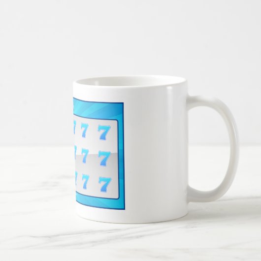 Lotto Scratchcard Kaffeetasse (Rechts)