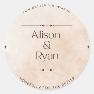 Lotto Ticket Labels Runder Aufkleber