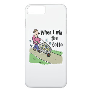 Lottogewinner-Design Mann mit Schubkarre voller Ba Case-Mate iPhone Hülle