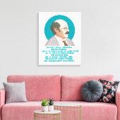 Lottogewinner Erwin Lindemann - Loriot - Funny Leinwanddruck (Insitu (Wohnzimmer))