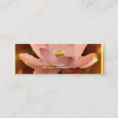 Lotus1 dünnes 3"" Visitenkarte x1 (Rückseite)