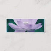 Lotus5 dünnes 3"" Visitenkarte x1 (Rückseite)