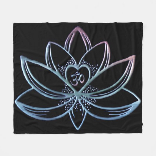 Lotus 1 fleecedecke (Vorderseite (Horizontal))