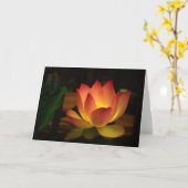 Lotus 1 karte (Gelbe Blume)