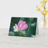 Lotus #2444 karte (Gelbe Blume)