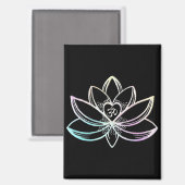 Lotus 2 magnet (Vorderseite/Rückseite)