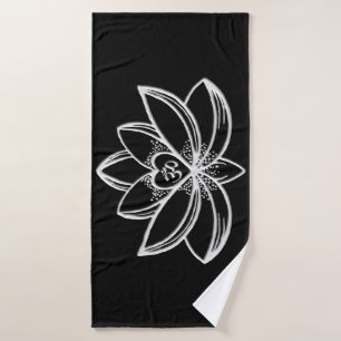 Lotus 3 badehandtuch