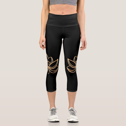Lotus 4 capri leggings (Vorderseite)