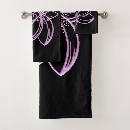 Lotus 5 badhandtuch set (Insitu)