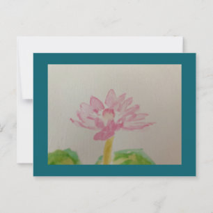 Lotus! Aquarell / Karte