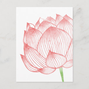 Lotus Art Postkarte