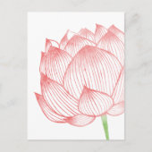 Lotus Art Postkarte (Vorderseite)