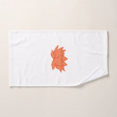 Lotus Bath Handtuch Set - weiß (Handtuch)