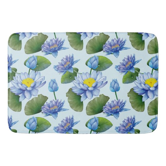 Lotus Bath Mat Badematte (Vorderseite)