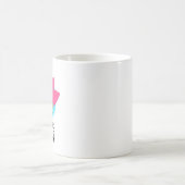 Lotus be at Peace Funny Pflanze Puff Kaffeetasse (Mittel)