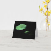 Lotus-Blätter Karte (Gelbe Blume)