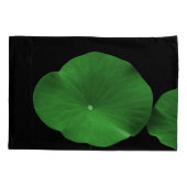 Lotus-Blätter Kissenbezug (Rückseite)