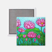 Lotus Bliss II Magnet (Vorderseite/Rückseite)