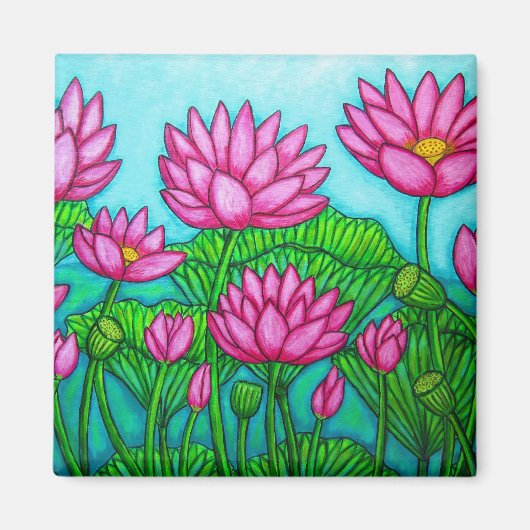 Lotus Bliss II Magnet (Vorne)