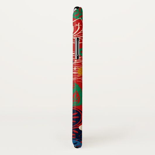 Lotus block Christmas Case-Mate iPhone Hülle (Hinten/Rechts)