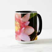 Lotus Bloom Fotografie Tasse (VorderseiteRechts)